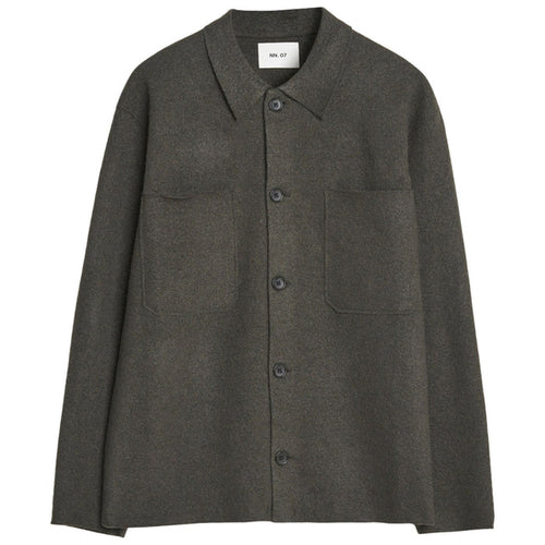 NN07 Jonas Overshirt - Dark Army