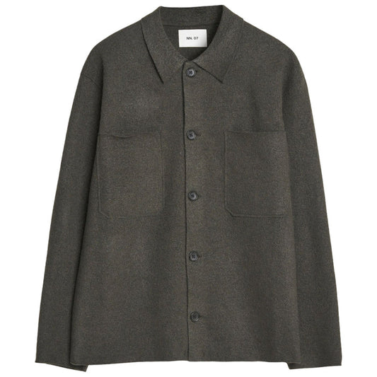 NN07 Jonas Overshirt - Dark Army