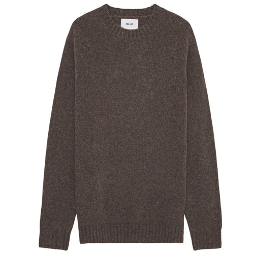 NN07 Lee Merino Wool Sweater - Tarmac