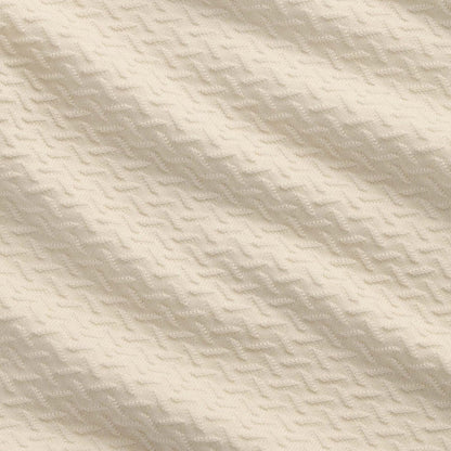 NN07 Paul Textured Stitch Polo - Ivory