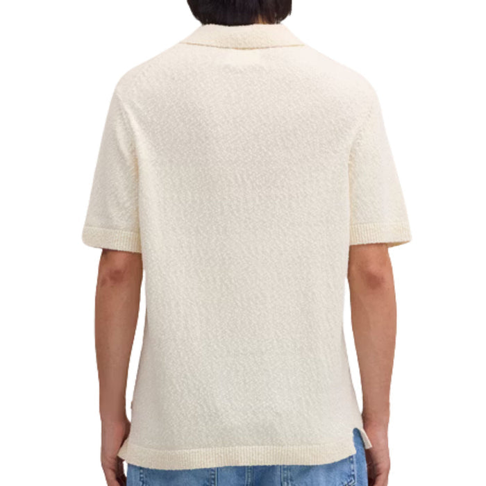 NN07 Randy Boucle Yarn Polo - Ecru