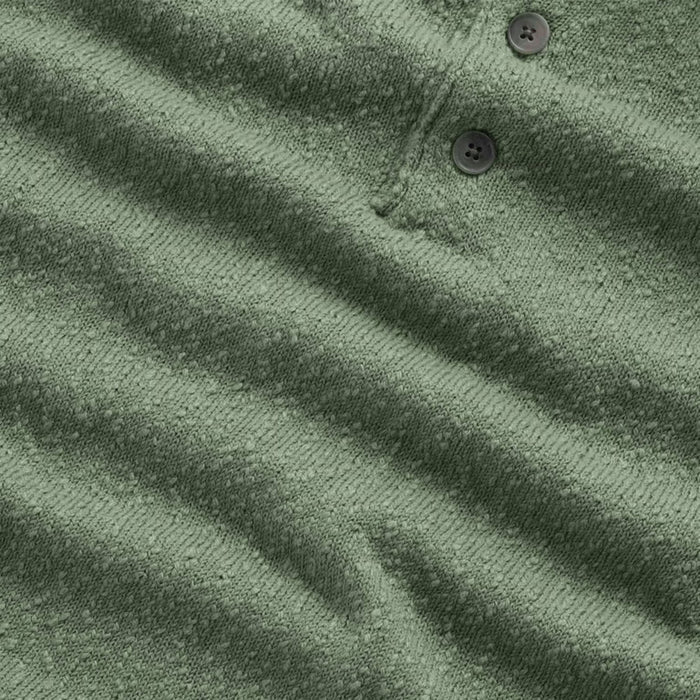 NN07 Randy Boucle Yarn Polo - Sea