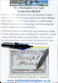 No. 2 - William Mitchell Script - Dip Pen Nib