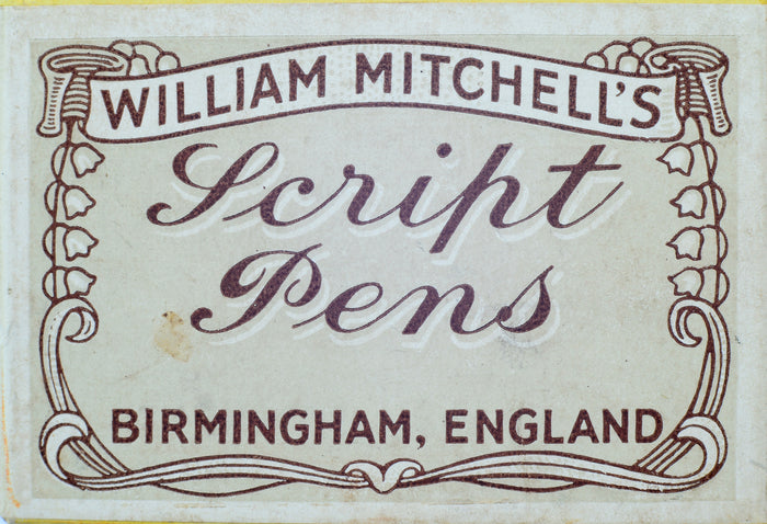 No. 2 - William Mitchell Script - Dip Pen Nib