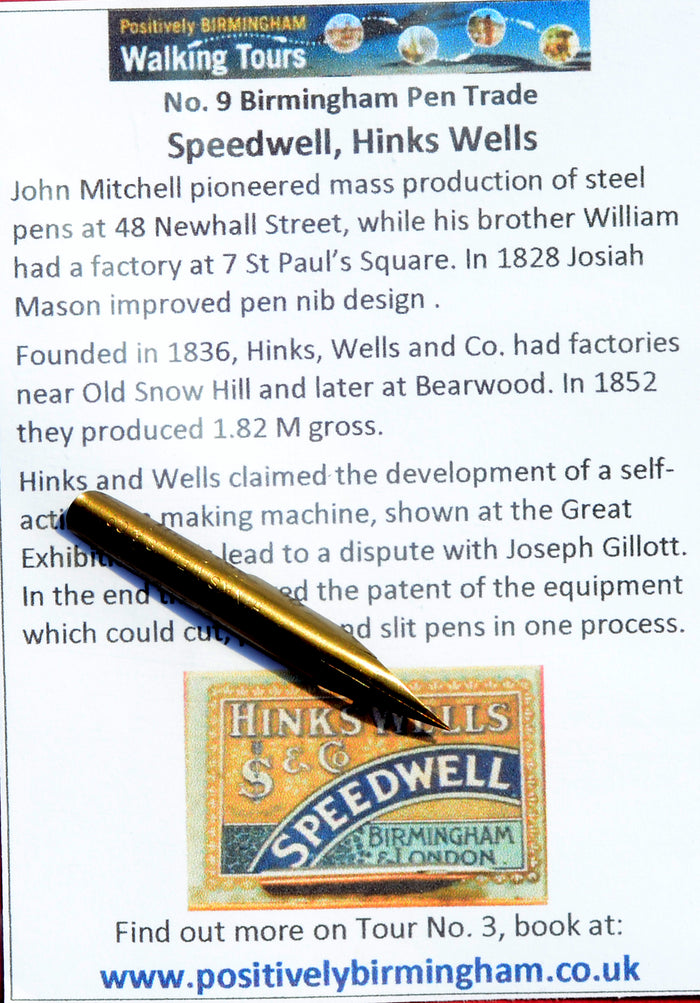 No. 9 - Hinks Wells - Speedwell No. 431 SS
