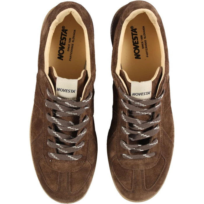 Novesta All Suede German Army Trainer GAT - Chocolate