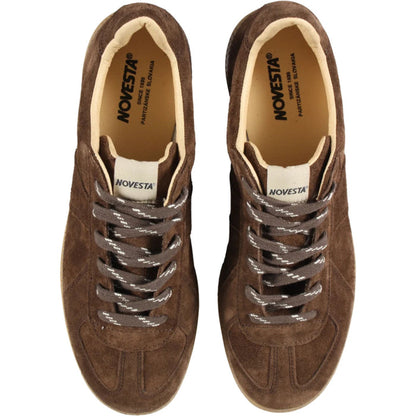 Novesta All Suede German Army Trainer GAT - Chocolate