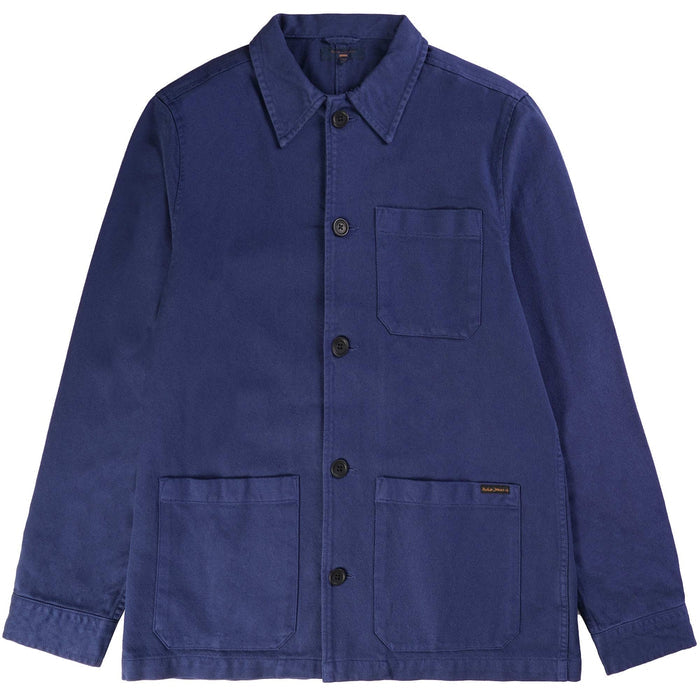 Nudie Jeans Barney Worker Jacket - Mid Blue