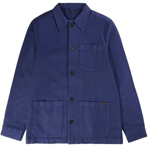 Nudie Jeans Barney Worker Jacket - Mid Blue
