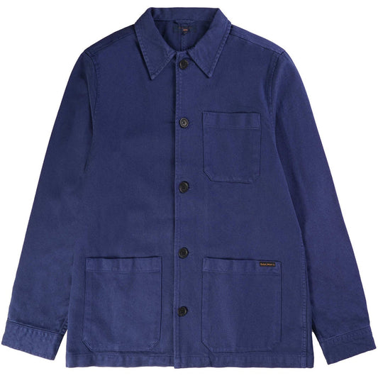 Nudie Jeans Barney Worker Jacket - Mid Blue