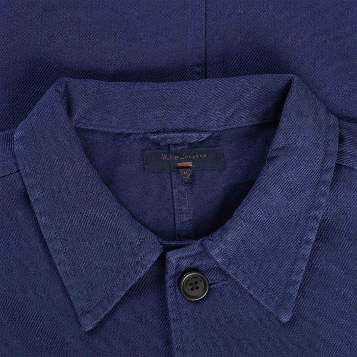 Nudie Jeans Barney Worker Jacket - Mid Blue