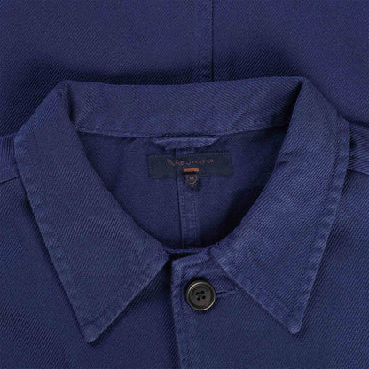 Nudie Jeans Barney Worker Jacket - Mid Blue