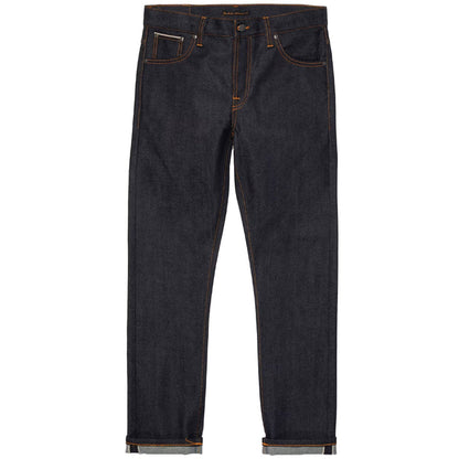Nudie Jeans Grim Tim Selvage Jeans - Dry Japan 114680
