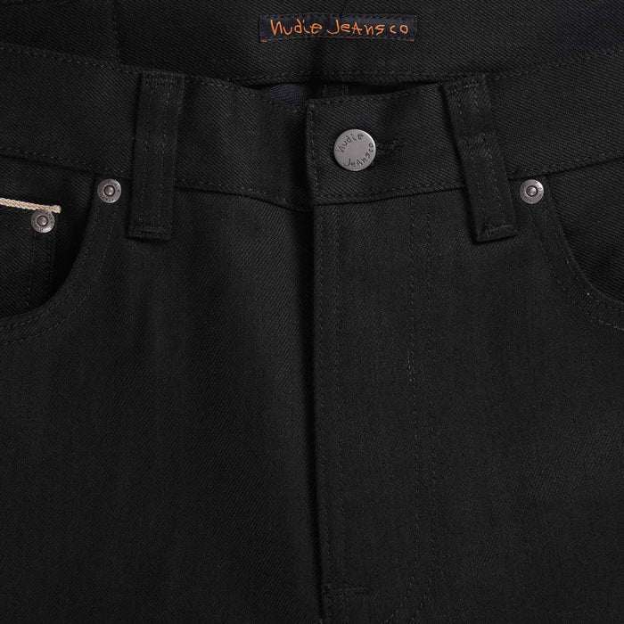 Nudie Jeans Lean Dean Dry Selvage Jeans - Black