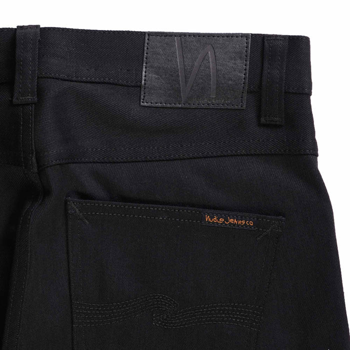 Nudie Jeans Lean Dean Dry Selvage Jeans - Black