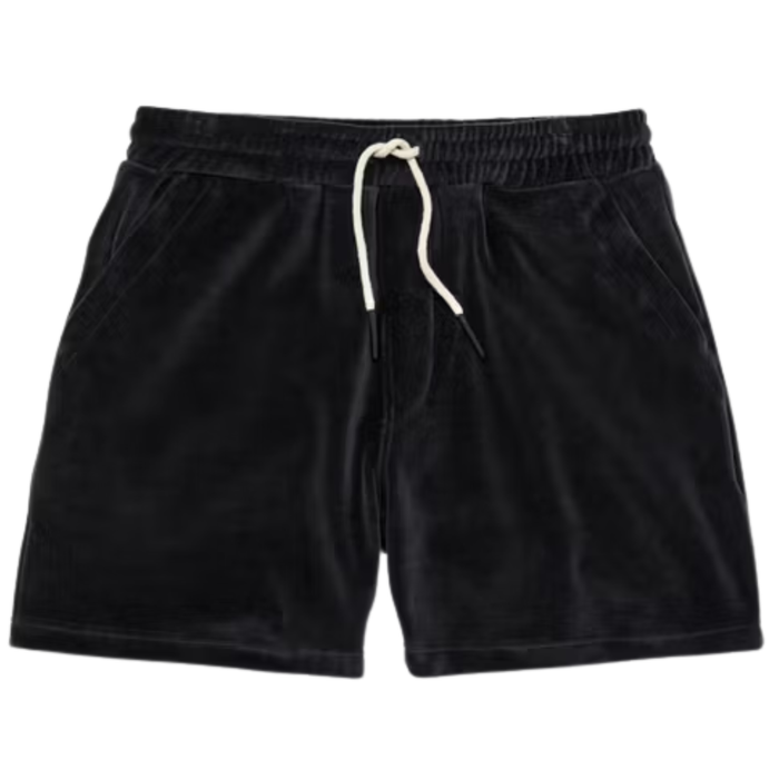 OAS Company Velour Shorts - Nearly Black