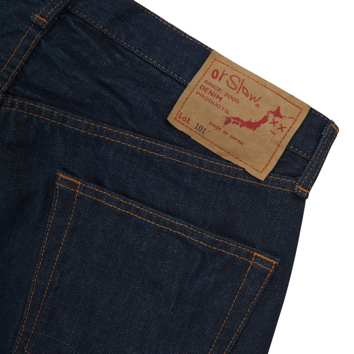 OrSlow 101 Dad Fit Denim Jeans - One Wash
