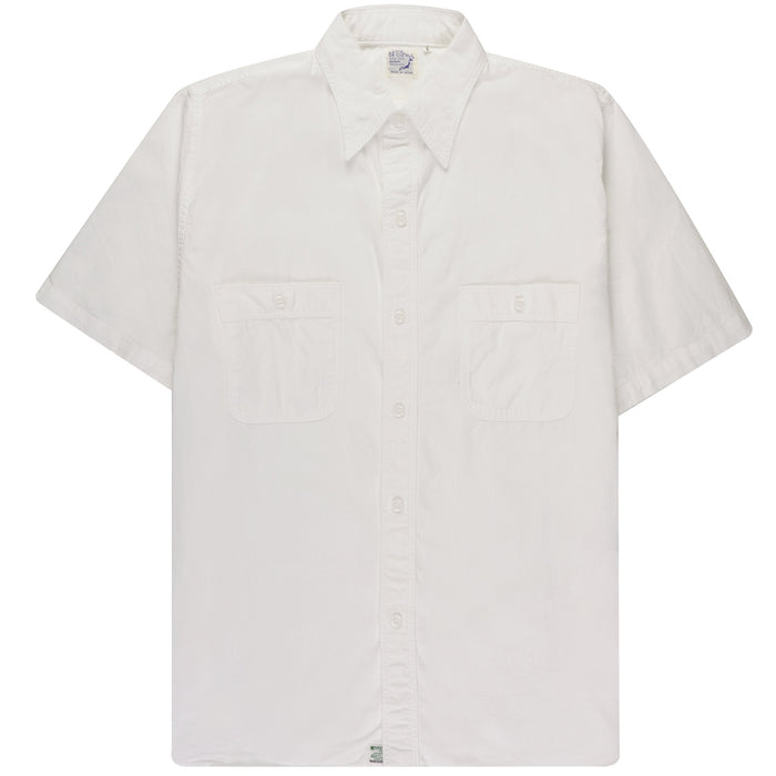 OrSlow Chambray Work Shirt - White