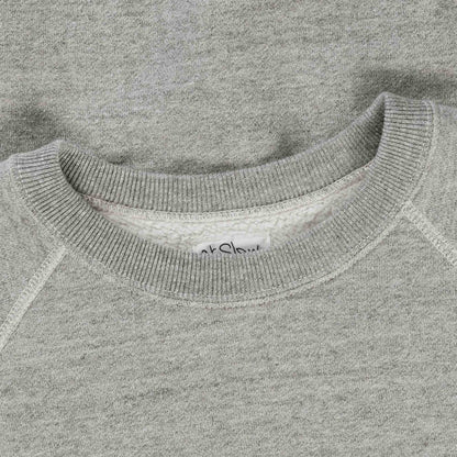 OrSlow Loop Wheel Crew Neck Sweatshirt - Heather Grey