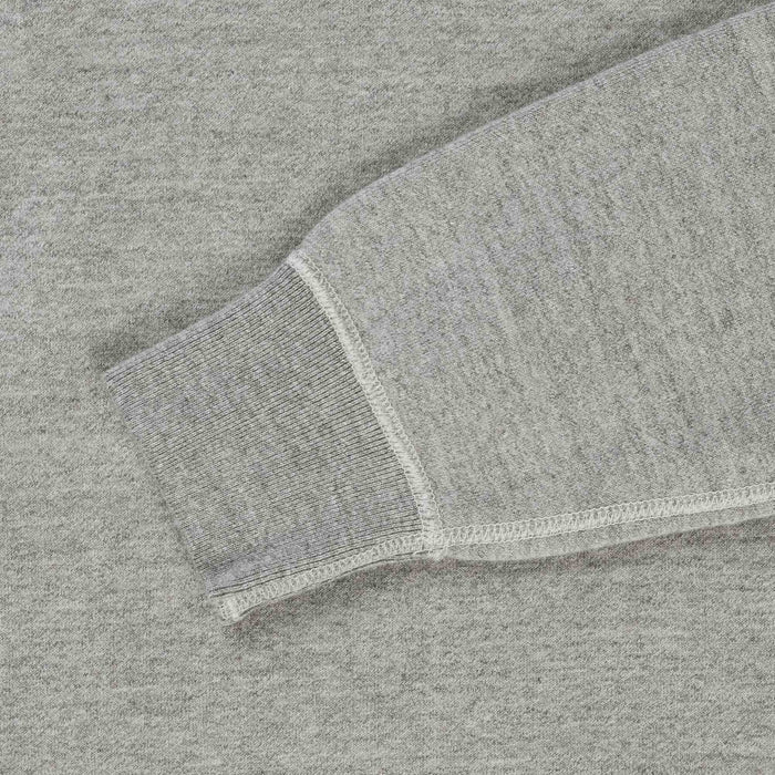 OrSlow Loop Wheel Crew Neck Sweatshirt - Heather Grey