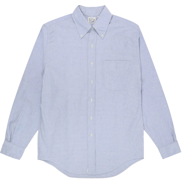 OrSlow Oxford Buttondown Shirt - Blue