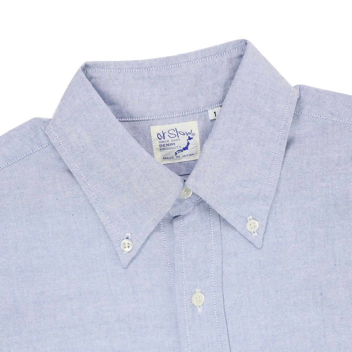 OrSlow Oxford Buttondown Shirt - Blue