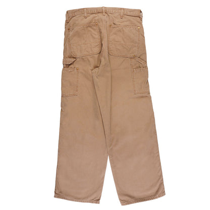 OrSlow Straight-Leg Cotton-Canvas Trousers - Brown