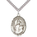 Our Lady of Consolation Necklace Sterling Silver 24"