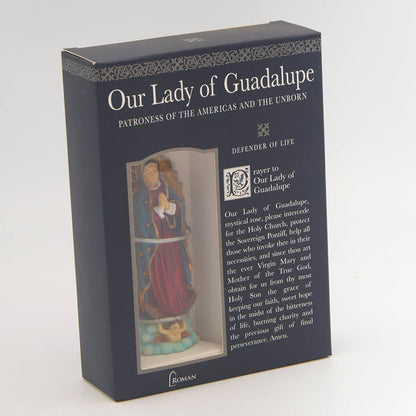 Our Lady of Guadalupe Statue 4"H
