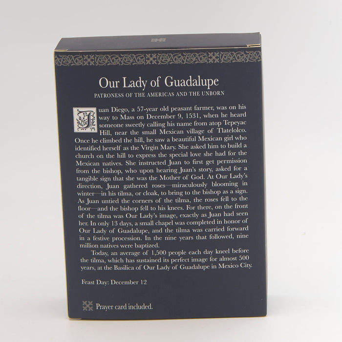 Our Lady of Guadalupe Statue 4"H