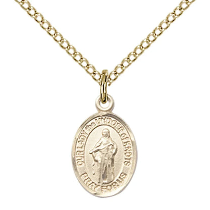 Our Lady Undoer of Knots Sterling or Gold Necklace - 18" Chain | Bliss