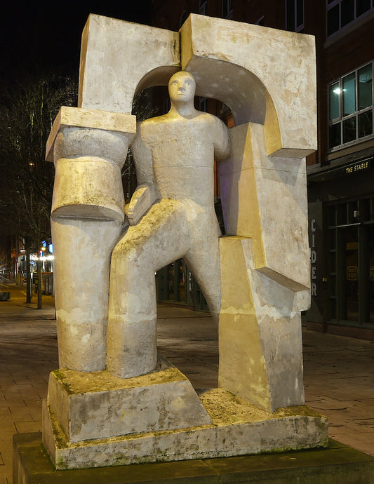 P07  - Birmingham Figure - Fine Art Photo Print by Jonathan Berg