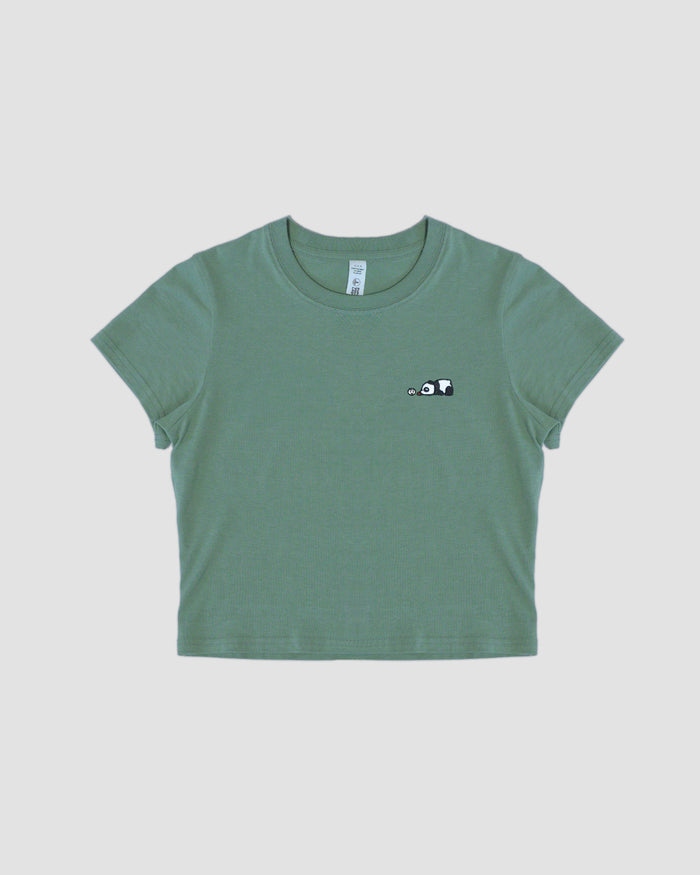 Panda Women's Crop - Follow Your Legend