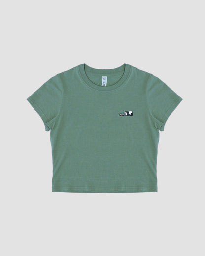 Panda Women's Crop - Follow Your Legend