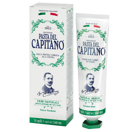 Pasta Del Capitano Natural Herbs Toothpaste - 75ml