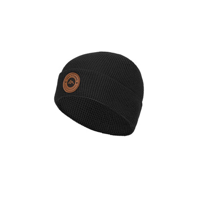 The REP Fitness Peak Beanie in Black front