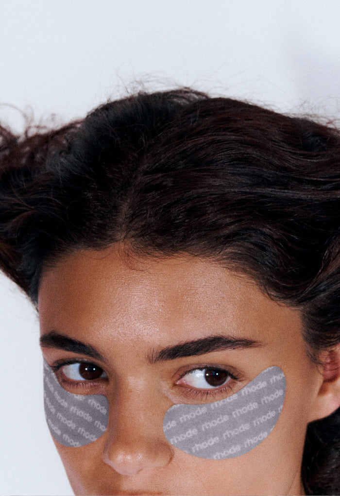 vie wearing rhode eye prep