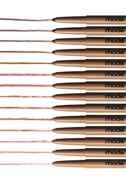 swatch of all 14 peptide lip shapes