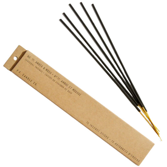 P.F. Candle Amber & Moss - Incense Sticks