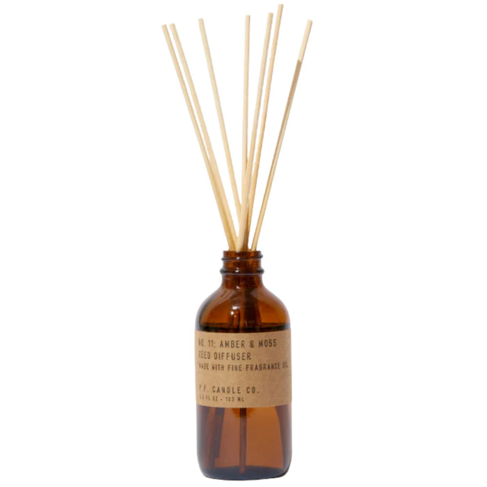 P.F. Candle Amber & Moss - Reed Diffuser