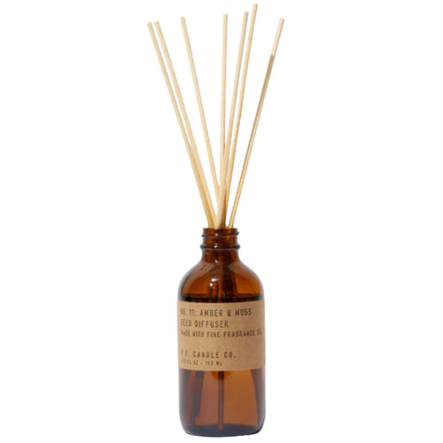 P.F. Candle Amber & Moss - Reed Diffuser