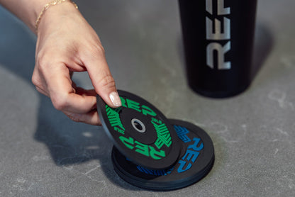 Pinnacle™ Bumper Plate Drink Coasters