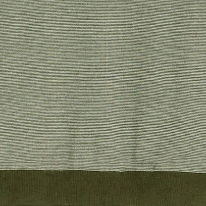 Pittari Microstripe Short Sleeve Polo - Olive/Ecru