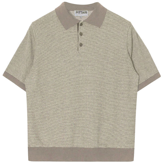 Pittari Microstripe Short Sleeve Polo - Trian