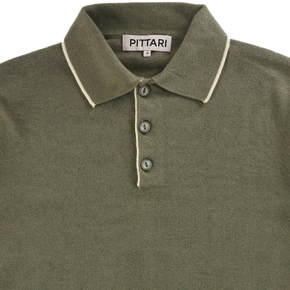 Pittari Short Sleeve Polo Tipping - Palude