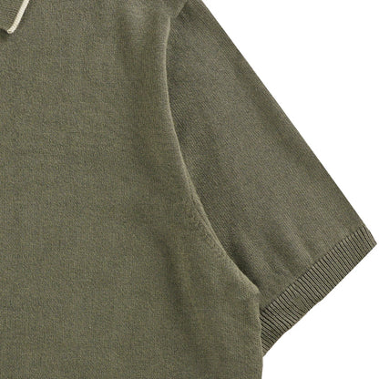 Pittari Short Sleeve Polo Tipping - Palude