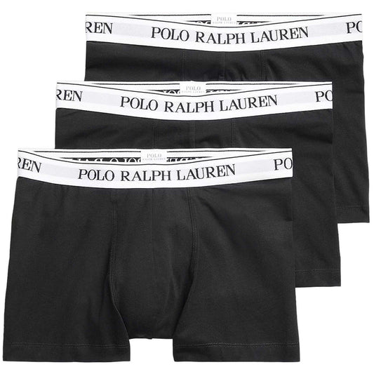 Polo Ralph Lauren 3 Pack Trunks - Black