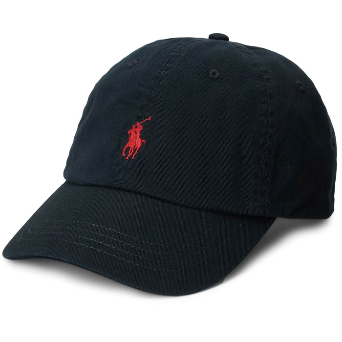 Polo Ralph Lauren Cotton Chino Baseball Cap - Black