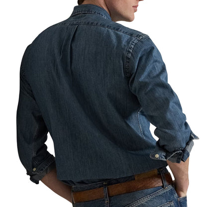 Polo Ralph Lauren Custom Fit Denim Shirt - Denim
