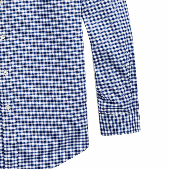 Polo Ralph Lauren Custom Fit Oxford Shirt - Blue and White